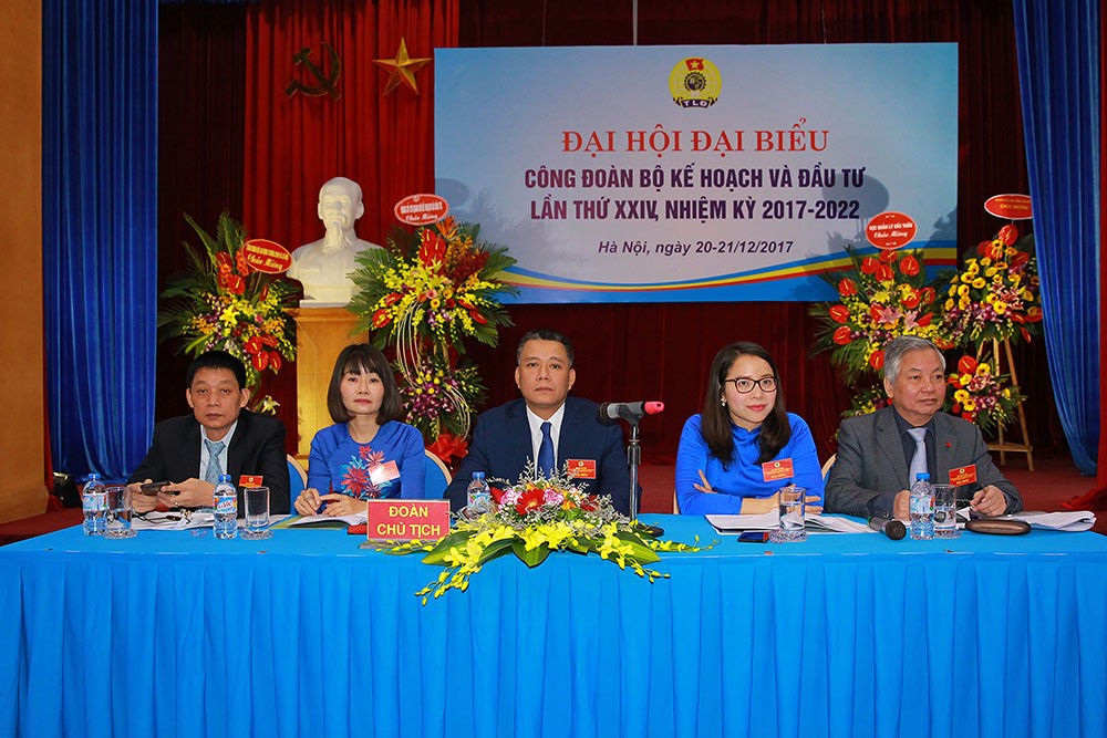 Tổ chức thành công Đại hội Công đoàn Bộ Kế hoạch và Đầu tư nhiệm kỳ 2017 – 2022 ảnh 1