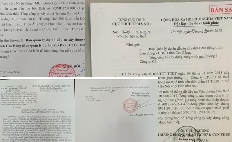 Gói thầu số 12 tỉnh lộ 208 Cao Bằng: Nhà thầu cân nhắc kiện chủ đầu tư ảnh 1