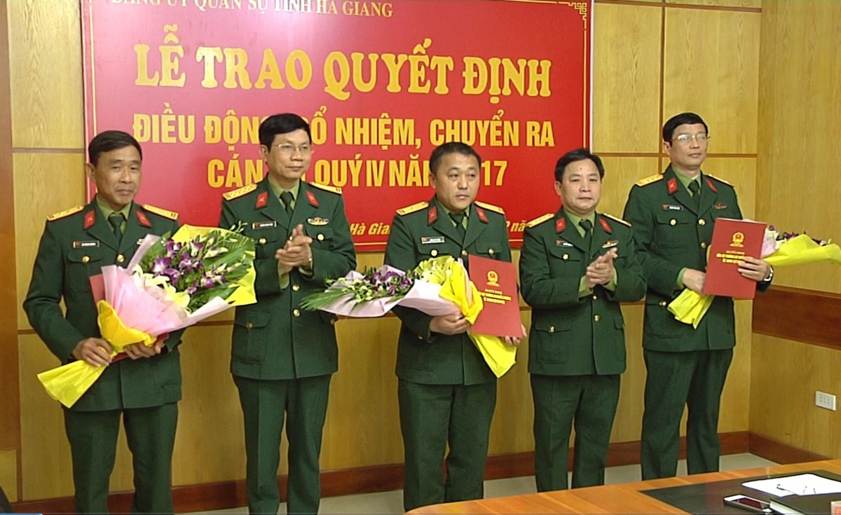 Điều động, bổ nhiệm nhân sự Quân khu 2 ảnh 1