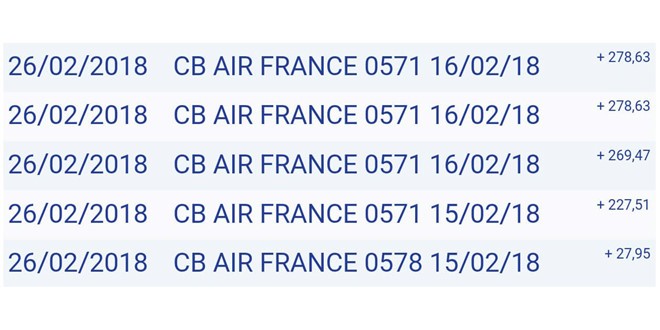 Air France bồi hoàn cho khách, người nhận thừa, người thiếu ảnh 1