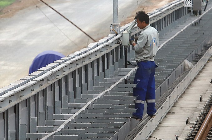 Đường sắt Cát Linh - Hà Đông gặp khó ở các hạng mục thi công cuối ảnh 5