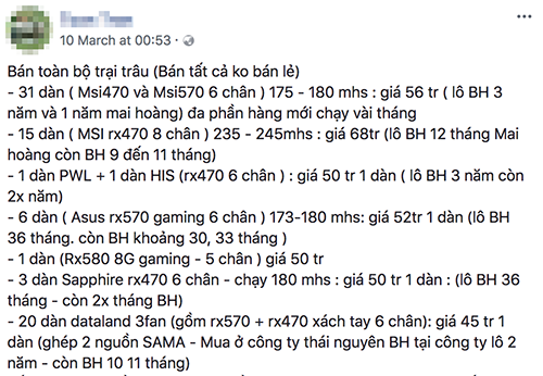 Dân 'cày' Bitcoin Việt Nam 'méo mặt' vì giá ảnh 1