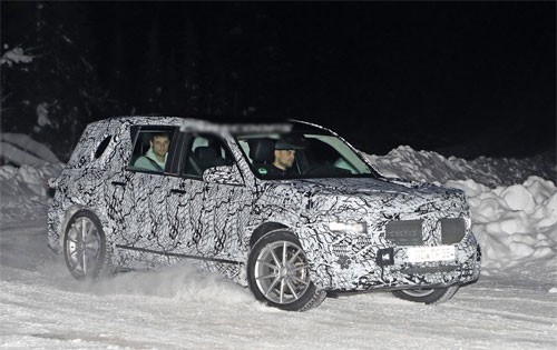 Mercedes GLB-class dần lộ diện - đối thủ mới của BMW X2 ảnh 1