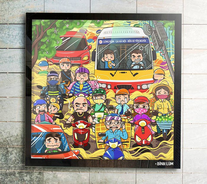 Vẽ cả Hà Nội qua lời kể của bạn bè ảnh 6