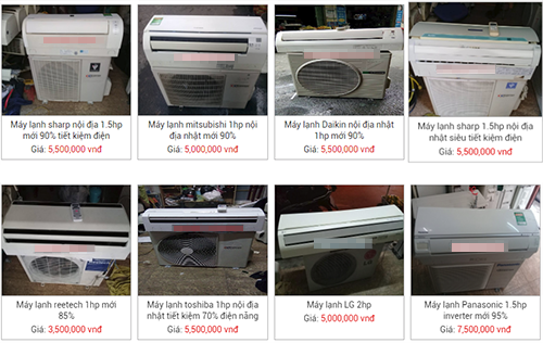 Người Sài Gòn lùng mua điều hòa Nhật cũ ảnh 1