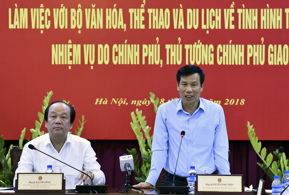 Tổ công tác của Thủ tướng đề nghị Bộ VHTT&DL cải cách mạnh hơn ảnh 1