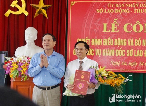 Nhân sự mới Nghệ An, Hà Giang, Cao Bằng ảnh 1