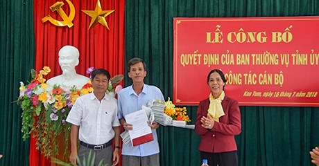 Điều động, bổ nhiệm nhân sự 3 địa phương ảnh 3