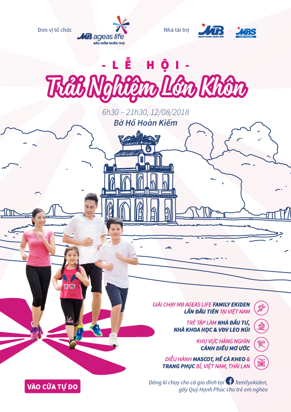 Khởi động Giải chạy tiếp sức gia đình MB Ageas Life Family Ekiden ảnh 1