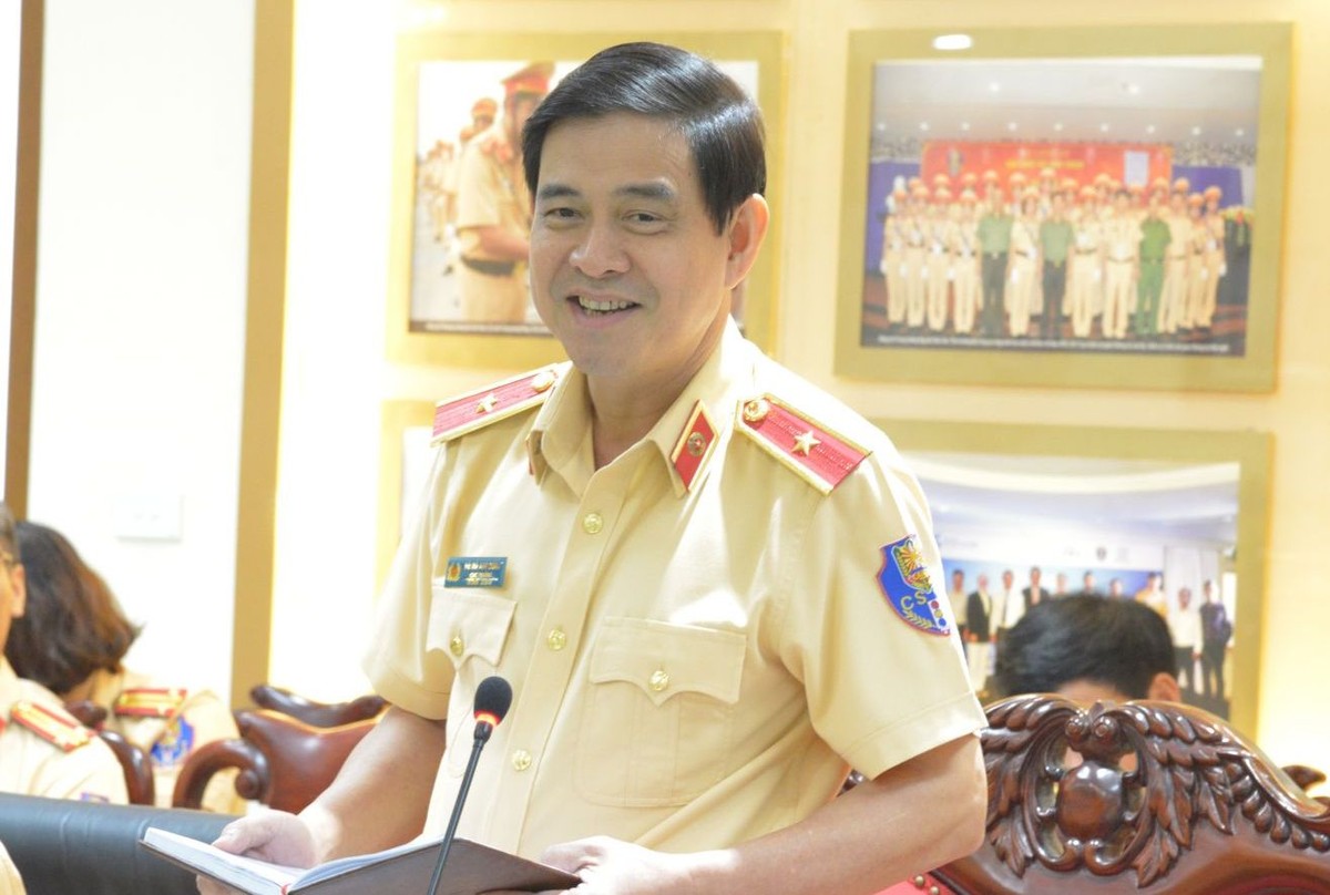 Thiếu tướng Vũ Đỗ Anh Dũng làm Cục trưởng Cục Cảnh sát giao thông ảnh 1