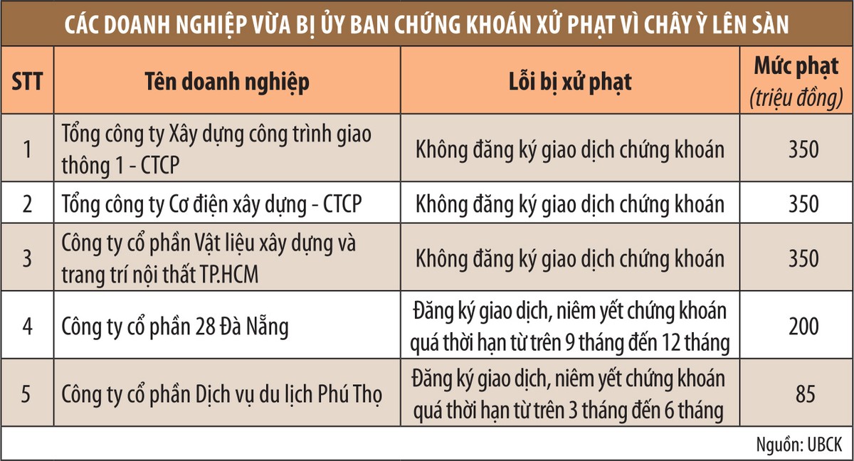 Doanh nghiệp chậm lên sàn: Sẽ truy trách nhiệm người lãnh đạo ảnh 1