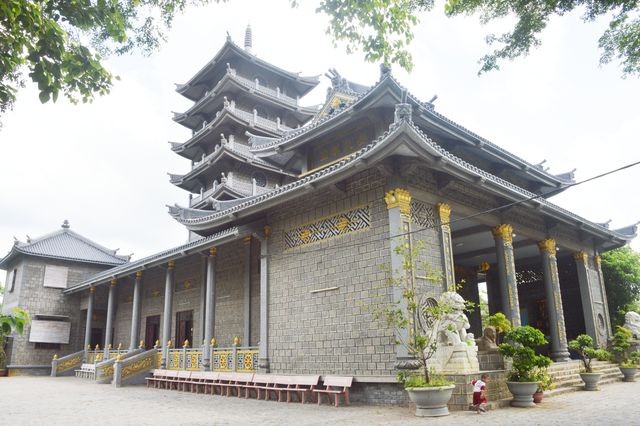 Độc đáo chùa xây bằng đá nguyên khối ở Sóc Trăng ảnh 6