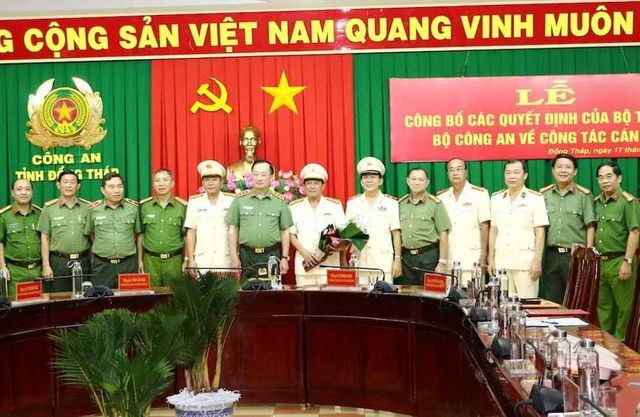 Giám đốc Công an Vĩnh Long được điều động làm Giám đốc Công an Đồng Tháp ảnh 1