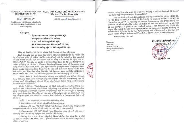 Taxi truyền thống muốn chuyển đổi thành xe hợp đồng điện tử ảnh 1