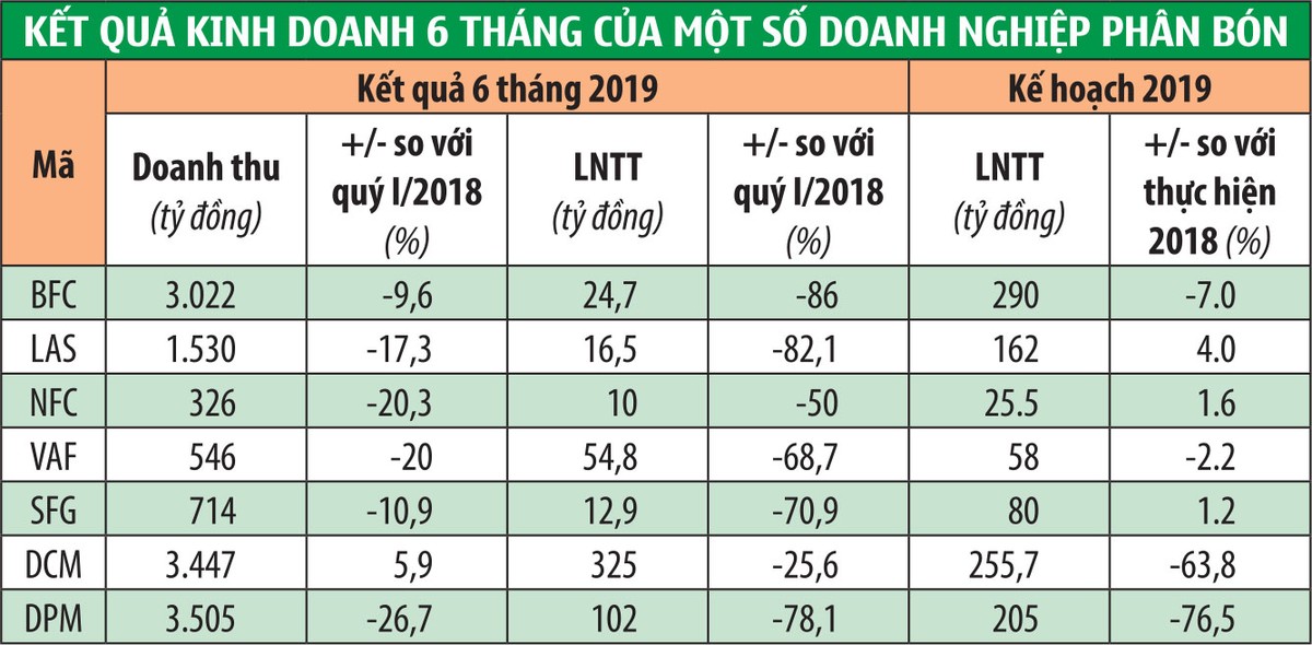 Cổ phiếu phân bón chờ “cú huých” chính sách ảnh 1