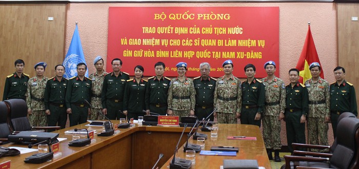 Triển khai quyết định của Chủ tịch nước về công tác cán bộ tại Bộ Quốc phòng ảnh 1