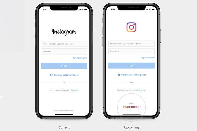 Facebook tiết lộ logo mới ảnh 1