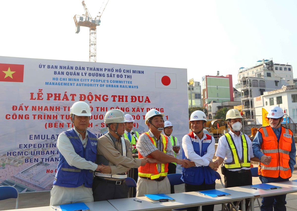 TP.HCM phát động thi đua đẩy nhanh tiến độ dự án Metro số 1  ảnh 3