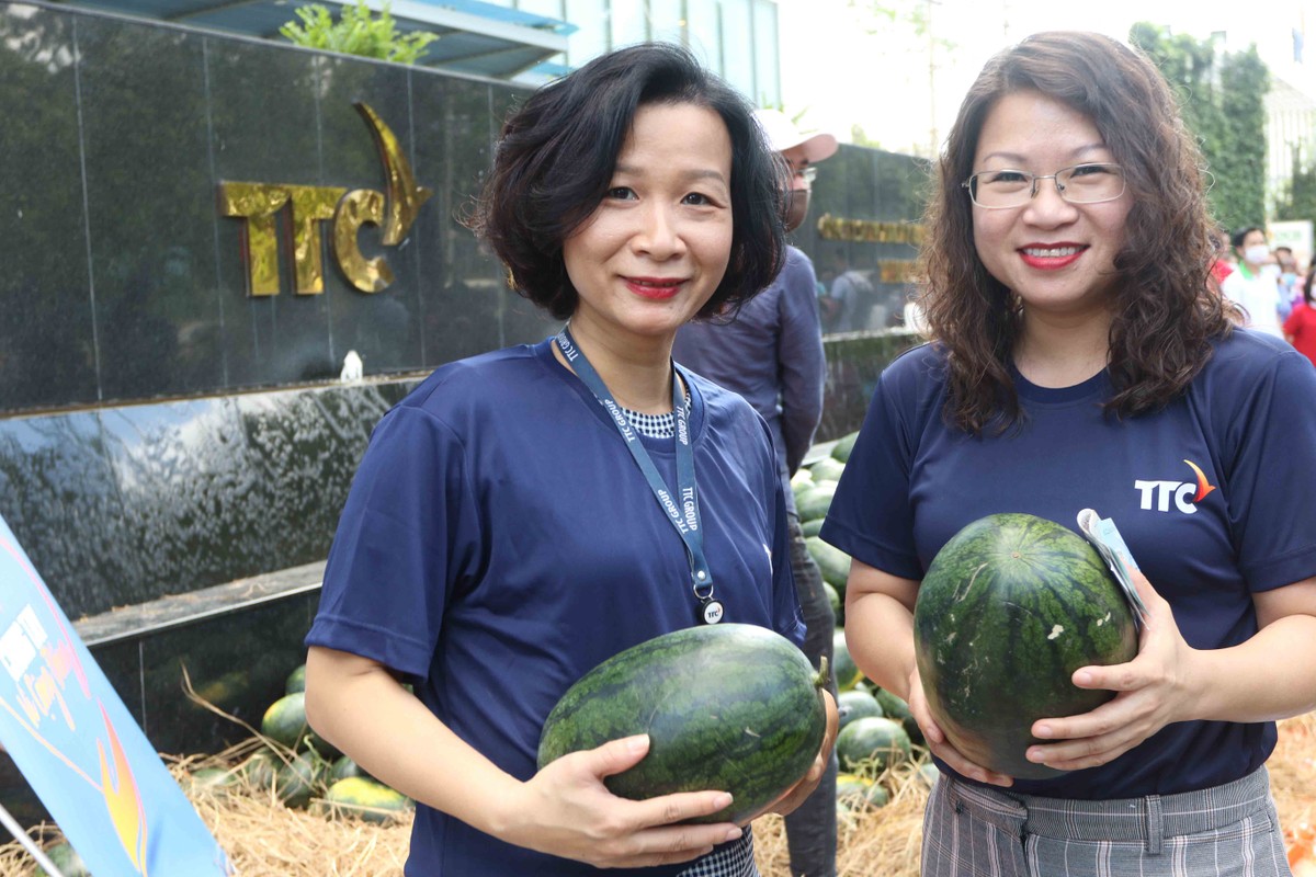 Hội doanh nhân trẻ Việt Nam và Cán bộ nhân viên TTC hỗ trợ tiêu thụ nông sản ảnh 3