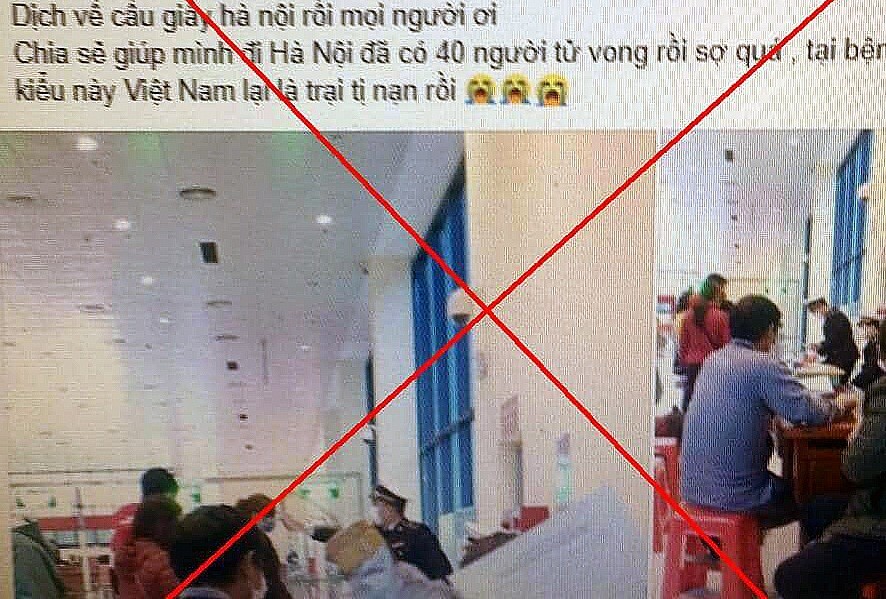 Xử lý nam thanh niên tung tin Hà Nội có 40 người tử vong vì virus corona ảnh 1