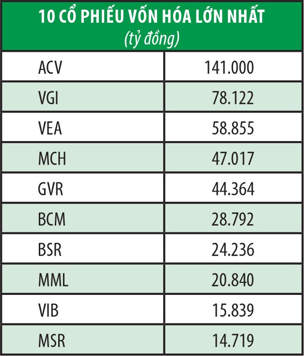 UPCoM có gần 100 doanh nghiệp sinh lời tốt ảnh 5