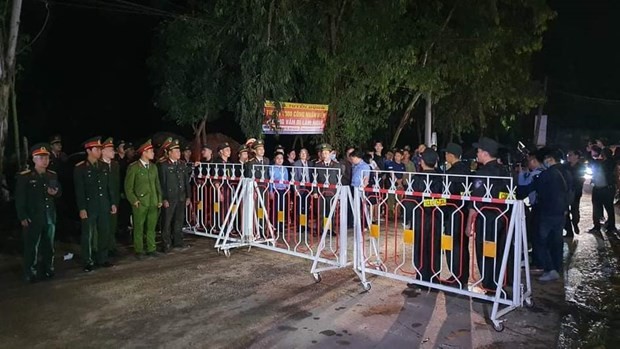 Dịch COVID-19: Chính thức dỡ bỏ cách ly đối với xã Sơn Lôi ảnh 2