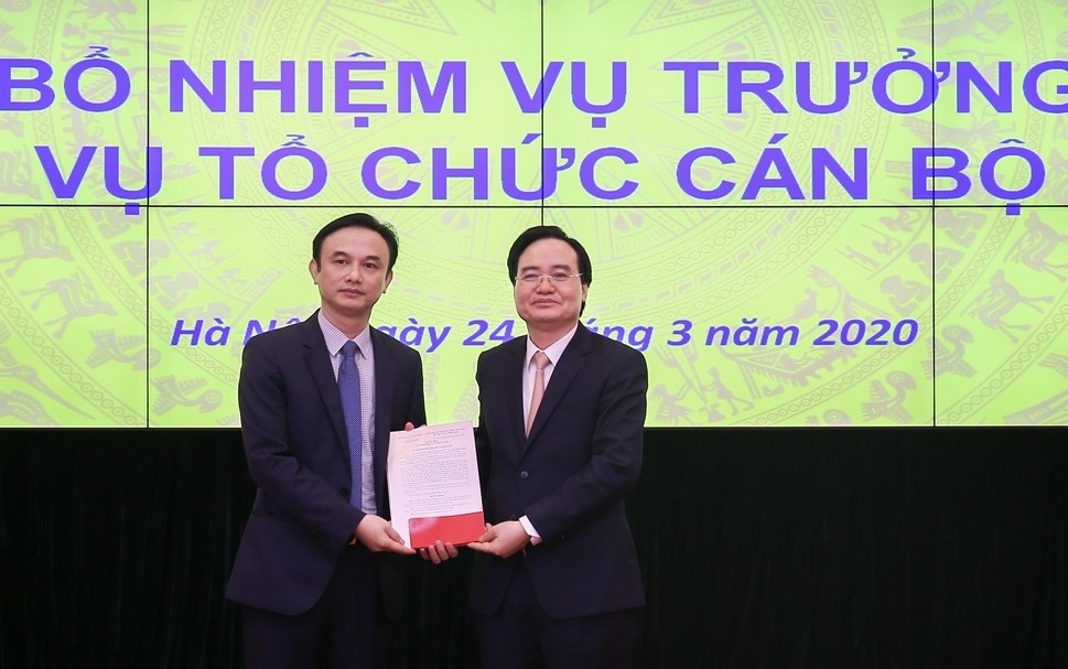 Bộ Giáo dục và Đào tạo bổ nhiệm 3 tân Vụ trưởng ảnh 2