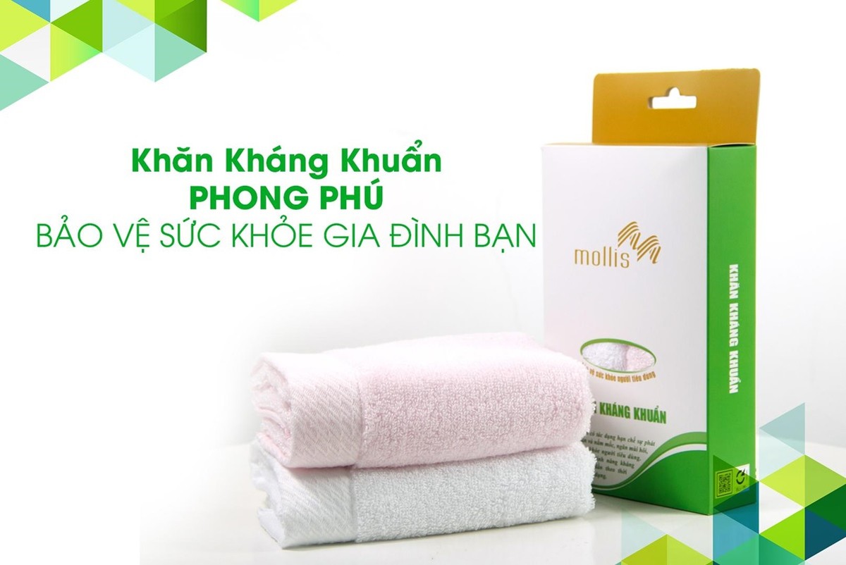 Phong Phú ra mắt sản phẩm khăn kháng khuẩn ảnh 1