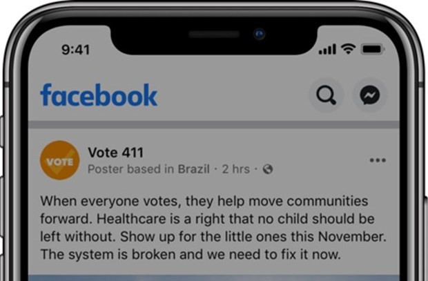 Facebook thêm công cụ chống hoạt động can thiệp bầu cử từ nước ngoài ảnh 1