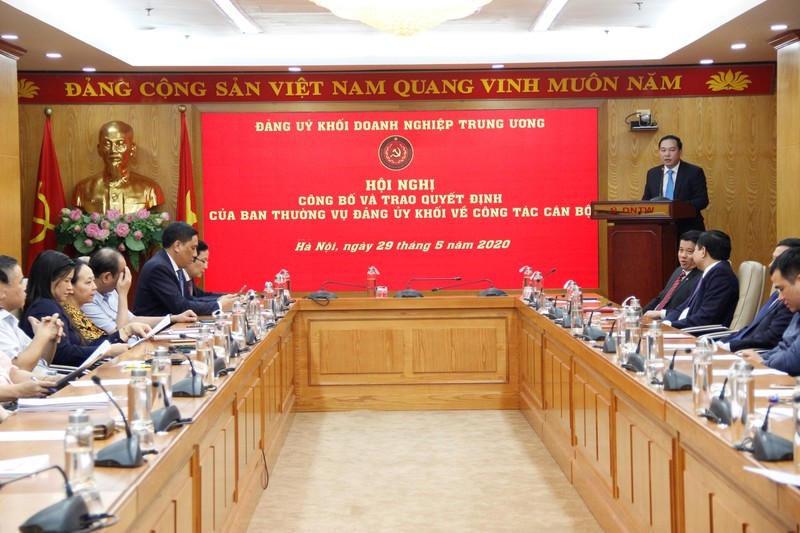 Đảng ủy Khối Doanh nghiệp Trung ương công bố quyết định về công tác cán bộ ảnh 1