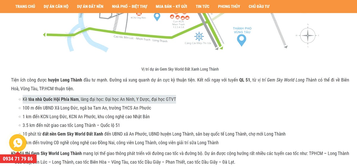 Thị trường bất động sản: “Điểm nóng” Long Thành và cuộc chiến tin giả, tin thật ảnh 1