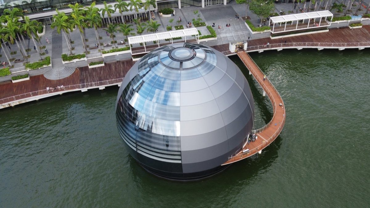 Apple sắp khai trương của hàng nổi trên nước ở Marina Bay Sands ảnh 1
