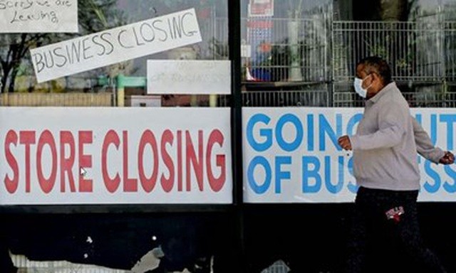 Nhiều nền kinh tế lớn trên thế giới rơi vào suy thoái do những tác động của đại dịch Covid-19. Ảnh: Getty.