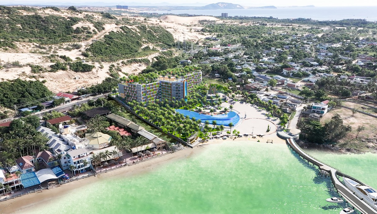 Swiss-Belresort Eagles Mũi Né cách sân bay Phan Thiết chỉ 15 phút di chuyển.