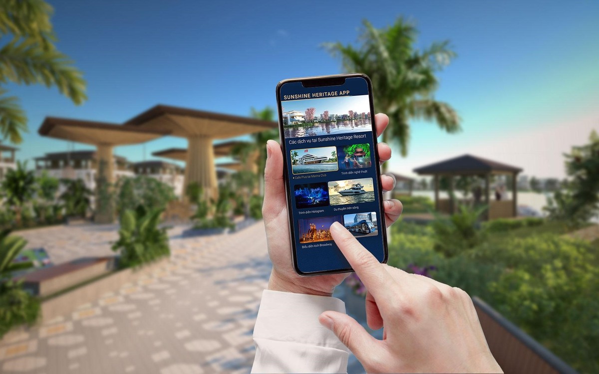 Sunshine Group phát triển ứng dụng công nghệ nghỉ dưỡng thông minh, tối ưu trải nghiệm và thuận tiện cho du khách.