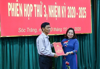 Đồng chí Lâm Văn Mẫn được chỉ định giữ chức Bí thư Đảng ủy Quân sự tỉnh Sóc Trăng.