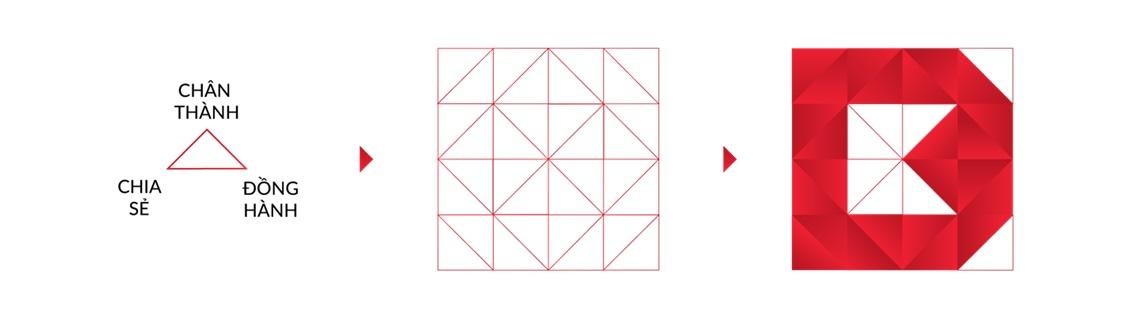 Tam giác vuông cân - biểu tượng kết nối vững chắc và bền chặt. Tam giác vuông cân - biểu tượng kết nối vững chắc và bền chặt.