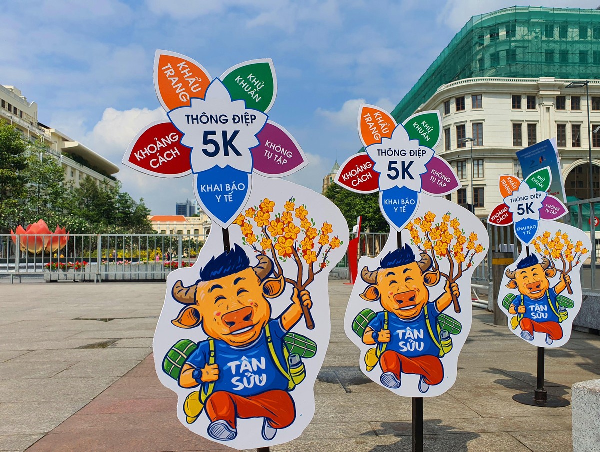 Biểu tượng năm Tân Sửu vui nhộn nhắc nhở mọi người.