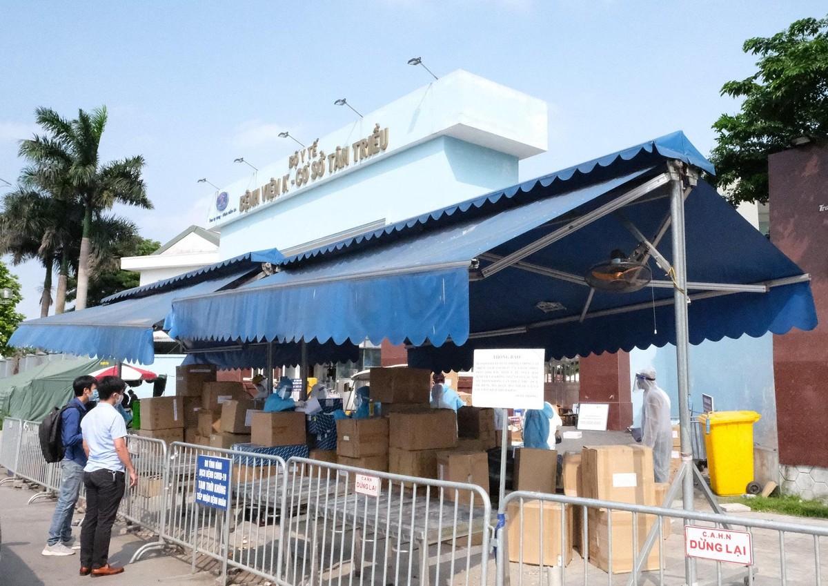 Bệnh viện K Tân Triều cũng đã nhận được nhiều nguồn hỗ trợ từ cộng đồng.