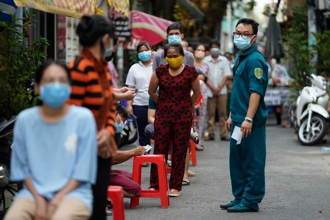 Thị trấn Khâm Đức, huyện Phước Sơn, tỉnh Quảng Nam áp dụng Chỉ thị 16 ảnh 127