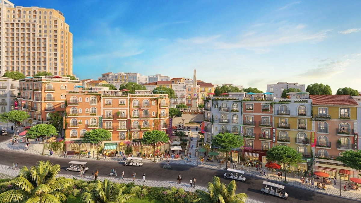 The Center không chỉ thuận lợi để kinh doanh mà còn sở hữu kiến trúc giàu tính nghệ thuật.