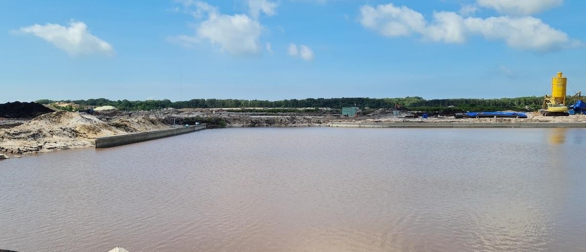 Kênh đào Lagoon đang được triển khai. Kênh đào Lagoon đang được triển khai.