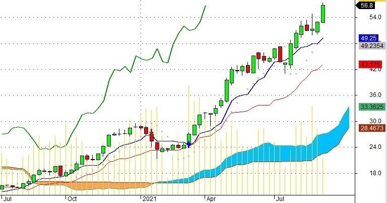 Trên thị trường, cổ phiếu CRE đang có giá 56.800 đồng/cp đóng cửa phiên 31/8. Vốn hóa thị trường đạt hơn 5.300 tỷ.
