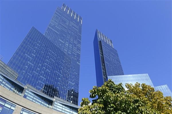 Tòa tháp Time Warner Center ở Manhattan (Ảnh Shutterstock).