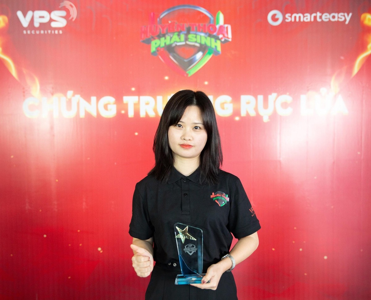 Chứng thủ @thaothu0512 thể hiện sự tự tin khi đối đầu với các chứng thủ nam.