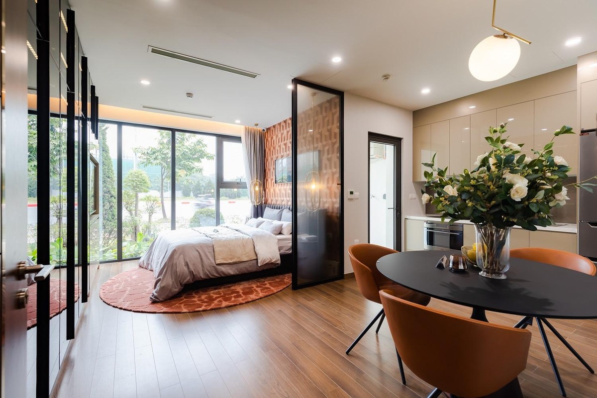 Bên trong căn hộ nhỏ của Dual Key The Matrix One được thiết kế đầy đủ các phòng chức năng.