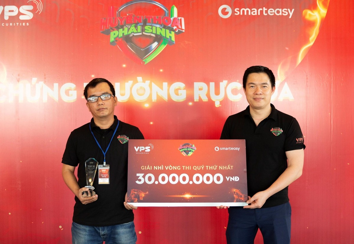 Vị trí Á quân thuộc về nhà đầu tư @hailo01.