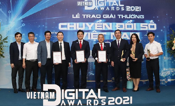 Tập đoàn Điện lực Quốc gia Việt Nam (EVN) được vinh danh là Doanh nghiệp chuyển đổi số xuất sắc năm 2021.