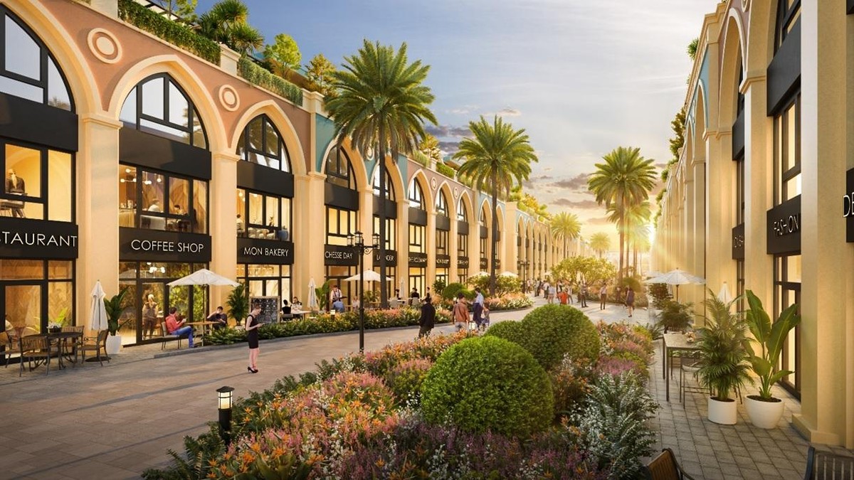 Ảnh phối cảnh phân khu Sonasea Silk Path - một trong những dòng sản phẩm được thị trường đón nhận tích cực của CEO Group tại dự án Sonasea Vân Đồn Harbor City.