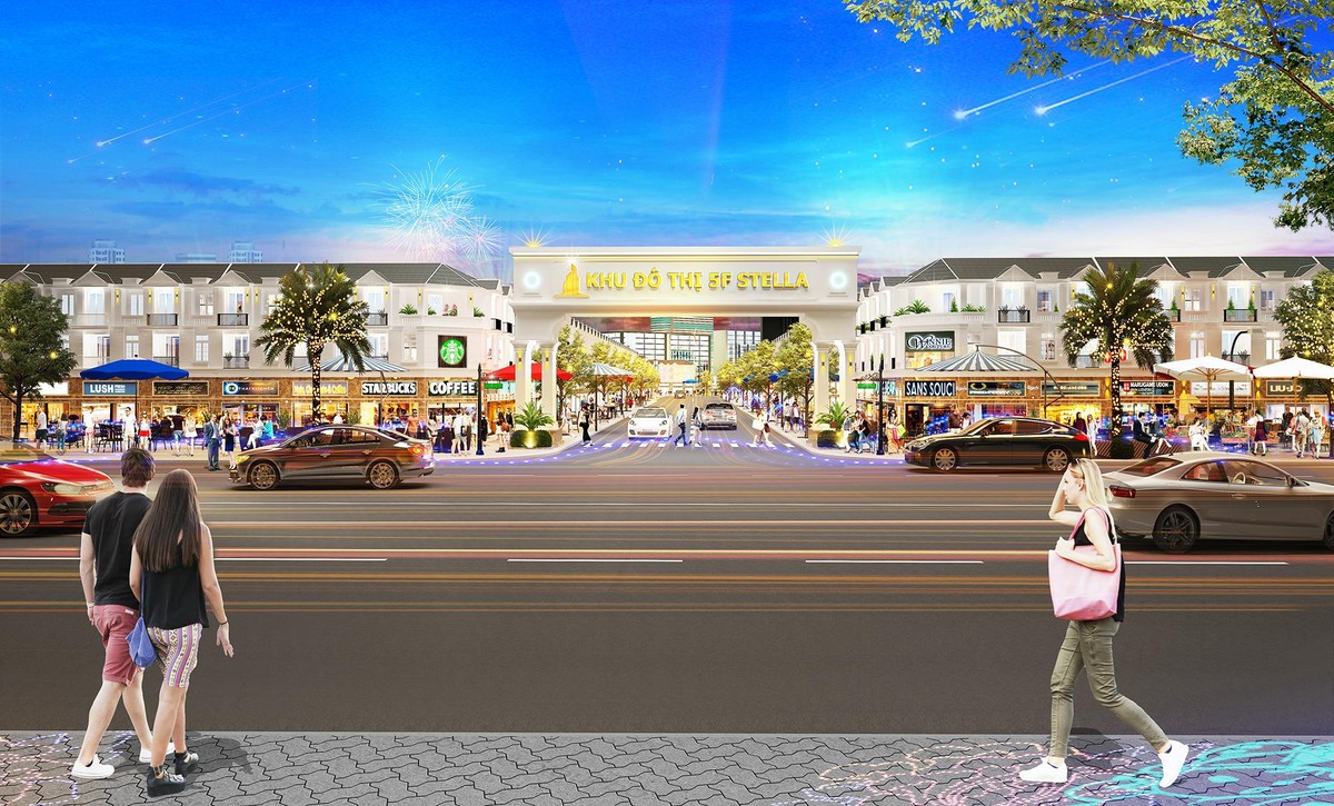 Phối cảnh Khu đô thị 5F Stella – dự án hiếm hoi có giá chỉ 875 triệu đồng/sản phẩm tại Bình Dương vừa được công bố ra thị trường.